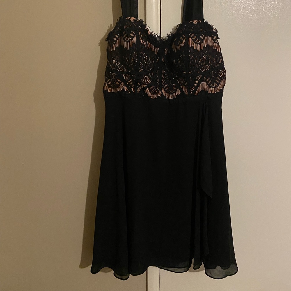 City chic formal dress.